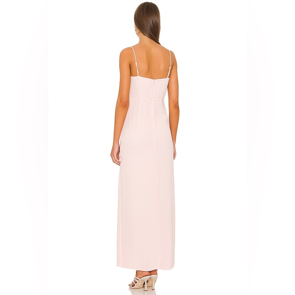 NWT Superdown X Revolve Addison Maxi Dress in Blush Pink - XS - Picture 3 of 13